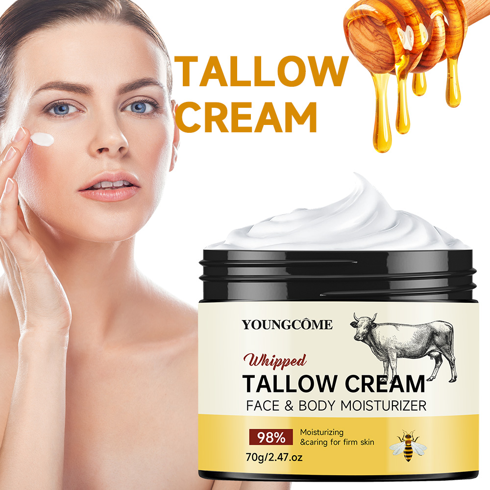 Night Cream - ​ Pasta z wołowiny głęboko nawilżająca,