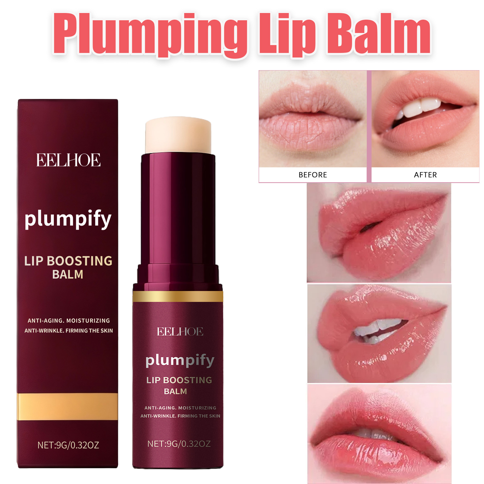 Lip Balm - Balsam powiększający usta, nawilżający, modelujący, seksowna
