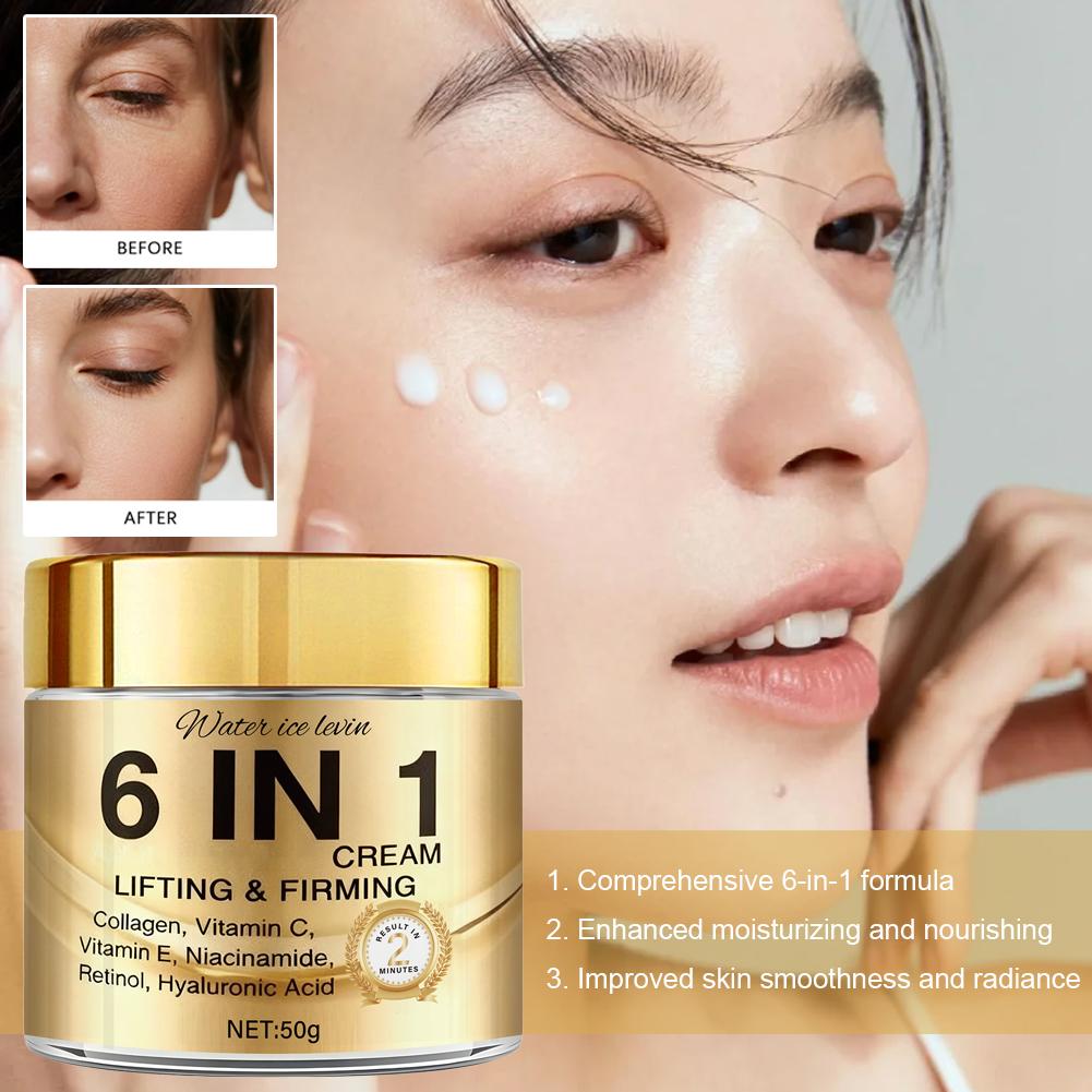 6 W 1 Krem do twarzy z kolagen – Vitamin C Serum recenzja i cena
