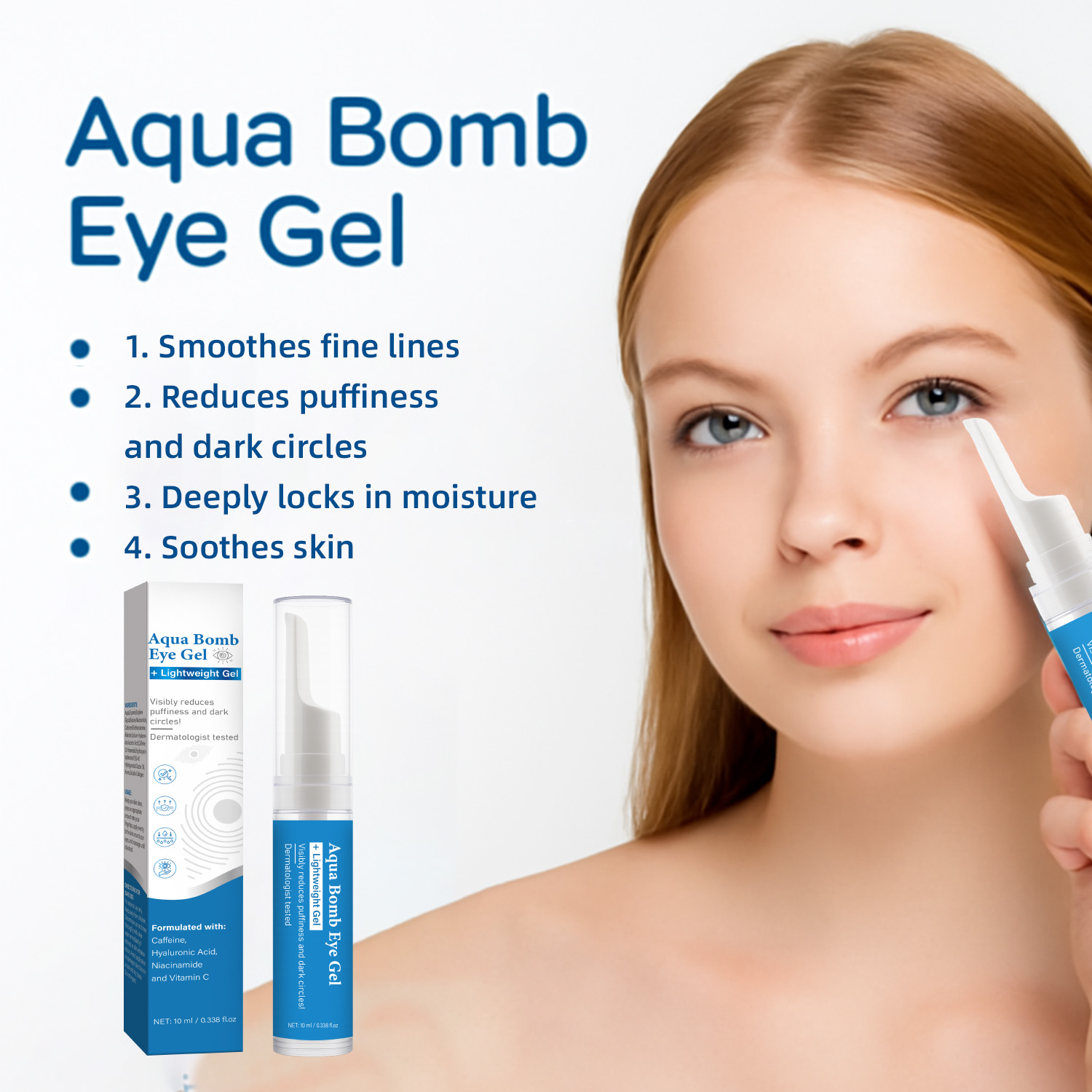 Aqua Cooling Eye Gel Kofeina i – Vitamin C Serum recenzja i cena